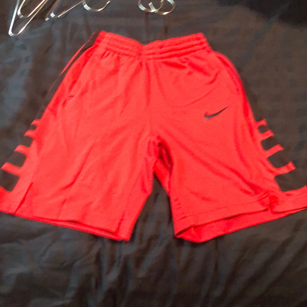 Red and Black Nike Shorts
